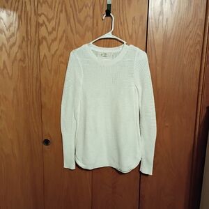 AKIRA White Knit Top
